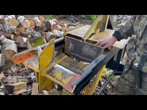 Видео: Самодельный гидравлический дровокол 