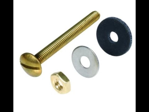 Видео: Как заменить болты сливного бачка унитаза