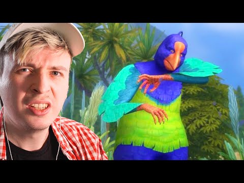 Видео: Воображаемые друзья были не самым страшным в Симс 4 Навстречу приключениям