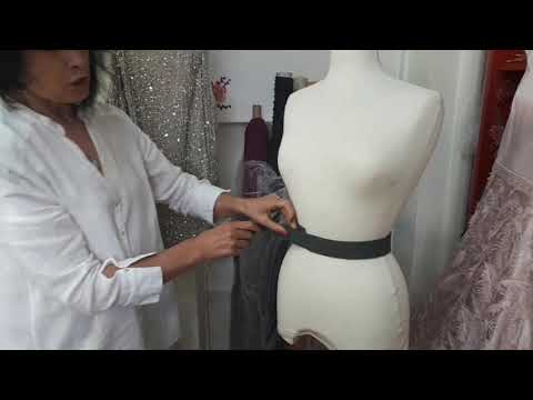 Видео: Юбка-солнце на резинке за 15 минут. Урок 1. Lezione1 "Gonna cucita per 15 min"