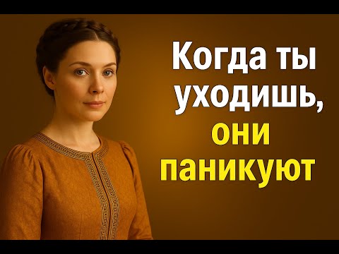 Видео: Когда ты уходишь — они впадают в панику | Правило стоиков, меняющее всё