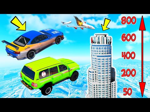 Видео: НОВАЯ ЛЕТАЮЩАЯ ЧИТ BMW! КАК ДАЛЕКО В ВЫСОТУ ПРЫГНЕТ ЧИТ ТАЧКА В ГТА 5 МОДЫ! ОБЗОР МОДА В GTA 5!