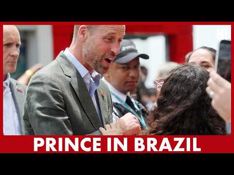 Видео: Уильям доказывает, что он ПРИНЦ ПОПУЛЯРНОСТИ, штурмуя Рио | ПРИВЕТ!
