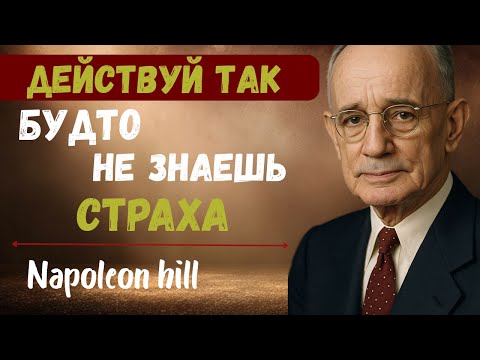 Видео: Научись действовать так, будто ты ничего не боишься | Наполеон Хилл