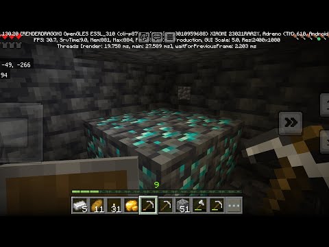 Видео: Майнкрафт оцеляване                                               Търсенето на диаманти💎