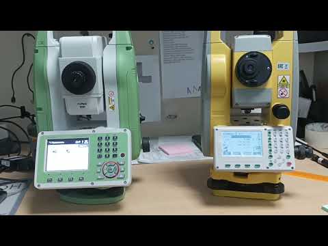 Видео: Тахеометр Leica TS03 2" R500 vs тахеометр South NTS-362R6L (TPS).