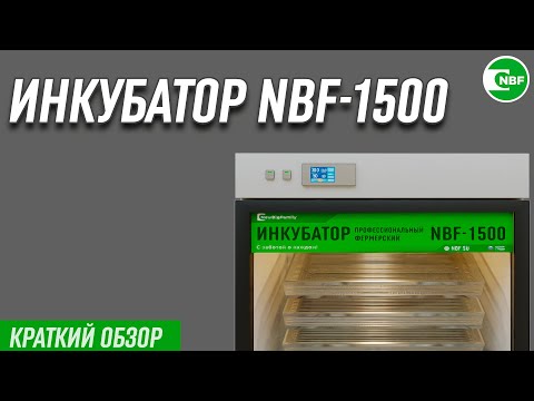 Видео: Инкубатор NBF-1500. Краткий обзор.