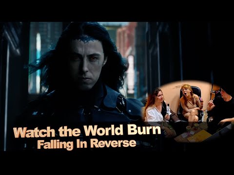 Видео: Falling in Reverse - Watch the World Burn Реакция на клип