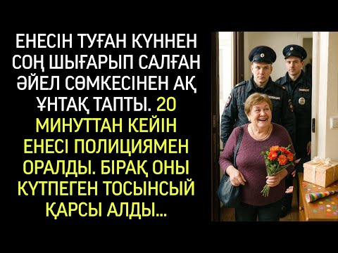 Видео: Енесін туған күннен соң шығарып салған әйел сөмкесінен ақ ұнтақ салынған қалташаны тауып алды…