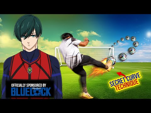 Видео: Учебное пособие по стрельбе из криволинейного приёма Рина Итоши! Навыки Blue Lock!