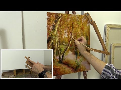 Видео: Муштабель для живописи. Модернезированный вариант. Maulstic for painting. A new version.