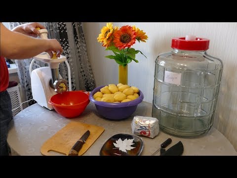 Видео: Брага из картофеля