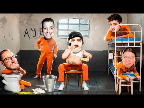 Видео: ЕСТЬ ТОЛЬКО 24 ЧАСА ЧТОБЫ СБЕЖАТЬ ИЗ ТЮРЬМЫ! 5 ЮТУБЕРОВ В ОДНОЙ ТЮРЕМНОЙ КАМЕРЕ!