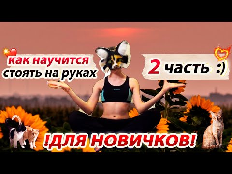 Видео: 💗КАК НАУЧИТСЯ СТОЯТЬ НА РУКАХ 2 ЧАСТЬ💗(ОЧЕНЬ ПОДРОБНО)