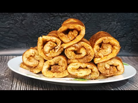 Видео: Вы Должны это Приготовить! Блины из Духовки с Яблоками 