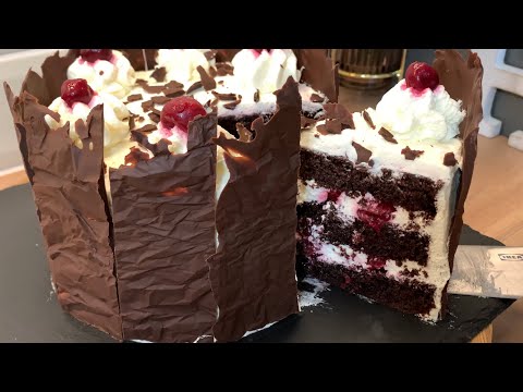 Видео: ИЗУМИТЕЛЬНЫЙ ТОРТ «ЧЁРНЫЙ ЛЕС»