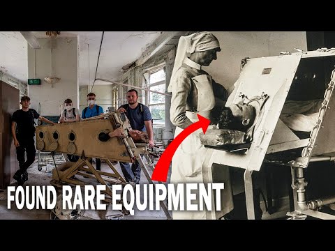 Видео: Исследуем заброшенную больницу: винтажное медицинское оборудование 1930-х годов!