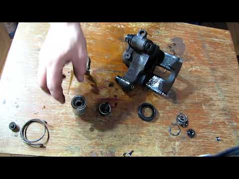 Видео: Тормозной задний суппорт Brembo эспейс 3, лагуна 1.