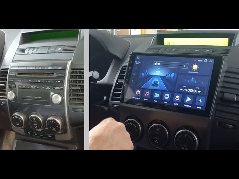 Видео: Установка Android магнитола на Mazda 5