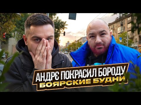 Видео: АНДРЭ ПОКРАСИЛ БОРОДУ | БОЯРСКИЕ БУДНИ