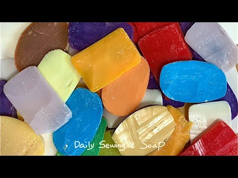 Видео: Breaking dry soap plates.Soap cutting. Soap ASMR. мыло АСМР. Satisfying video /21/