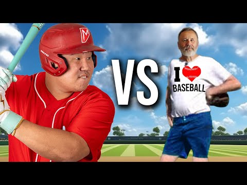 Видео: Я бросил вызов отцам-бейсболистам!