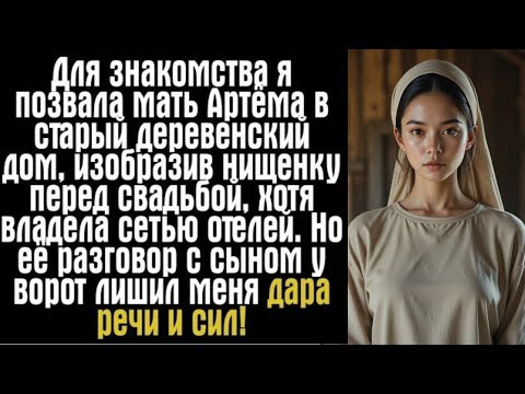 Видео: Чтобы представиться, я пригласила маму Артёма в старый деревенский дом, притворившись нищенкой...
