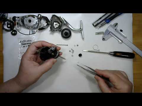Видео: Катушка Shimano 23 Stradic 3000 - второй подшипник на бесконечный винт.