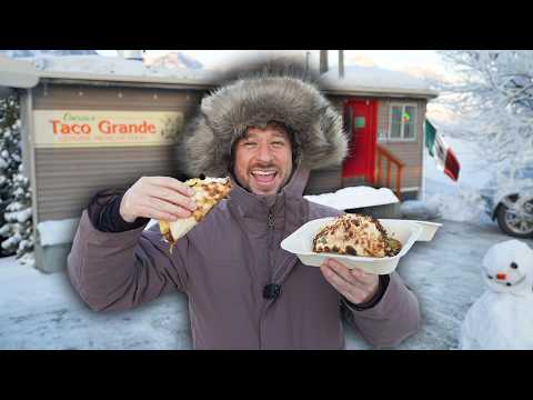 Видео: Пробуем мексиканскую еду на АЛЯСКЕ | Тако в снегу! ❄️🌮🥶