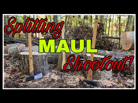 Видео: Splitting Maul Shootout — GRANSFORS BRUK против HELKO WERK против Truper COLLINS.