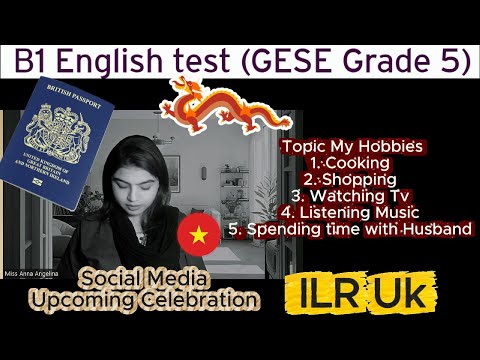 Видео: Тест по английскому языку B1 (GESE, 5 класс) | Британское гражданство SELT | Тринити-колледж Лонд...
