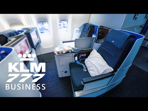 Видео: Бизнес-класс KLM 777 | Из Ванкувера в Амстердам