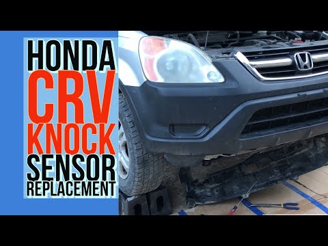Видео: Замена датчика детонации Honda CRV 97 - 06