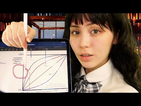 Видео: ASMR Одноклассник помогает учиться в библиотеке🤫📚