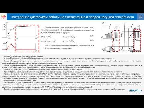 Видео: Итерационные КЭ стыков панельных зданий в ЛИРА-САПР 2020