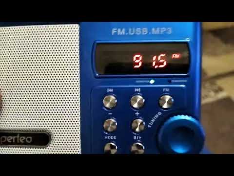 Видео: приём юмор FM Орша (~50 км)