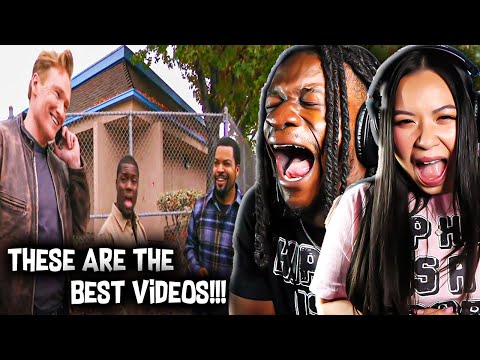 Видео: Айс Кьюб, Кевин Харт и Конан делят машину Lyft (РЕАКЦИЯ ПАРЫ БЛАЗИАН)