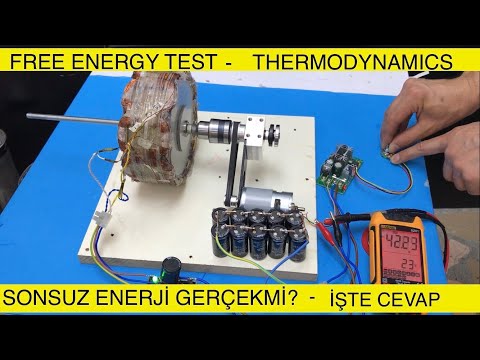 Видео: ТЕСТ ГЕНЕРАТОРА БЕСКОНЕЧНОЙ ЭНЕРГИИ - ЗАКОН СОХРАНЕНИЯ ЭНЕРГИИ ЧТО ТАКОЕ ТЕРМОДИНАМИКА