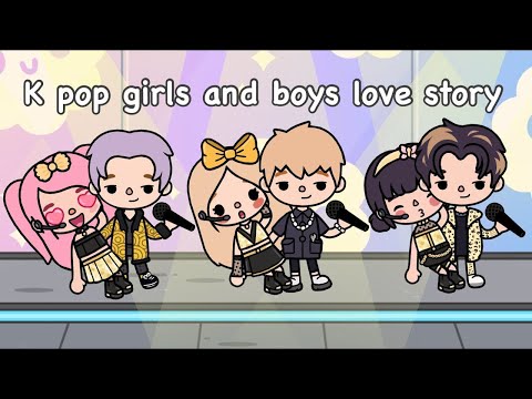Видео: История любви парней и девушек из K-pop 💖🫢🎤 | История жизни Toca | Toca Boca