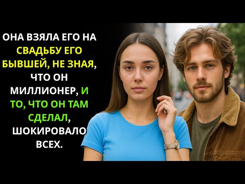 Видео: Девушка привела нищего на свадьбу бывшего, не подозревая, что он был миллионером и CEO.