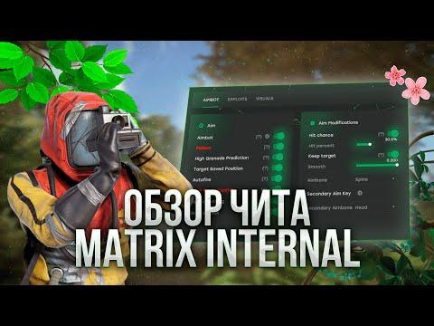 Видео: ЛУЧШИЙ ОБЗОР НА ПРИВАТНЫЙ ЧИТ MATRIX INTERNAL ДЛЯ РАСТ | RUST | ft.GETCHEATS