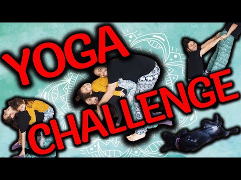 Видео: YOGA CHALLENGE/ ЙОГА ПРЕДИЗВИКАТЕЛСТВО 😂🙈
