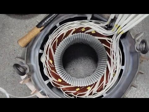 Видео: Перемотка двигателя VHS мощностью 75 л.с., кВт