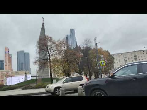 Видео: Приехали в Москву из Нижнего Новгорода, столица из окна такси.