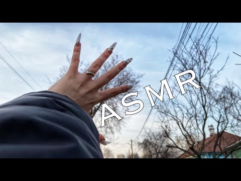 Видео: АСМР на улице // таппинг, скретчинг