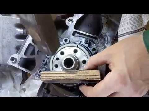 Видео: Простой метод установки заднего сальника коленвала двигателей:  VW, Audi, Seat, Skoda