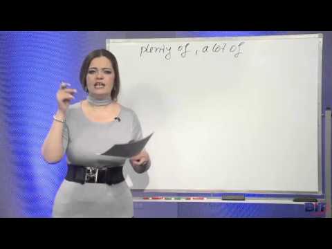 Видео: Much, many, a lot of, plenty of, little, few (Част I) - Учи английски с Николая,  Еп. 30, Сезон 4