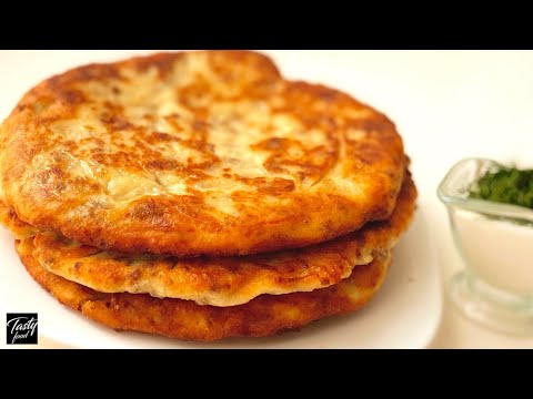 Видео: Картофельные Лепешки с Фаршем на Сковородке!