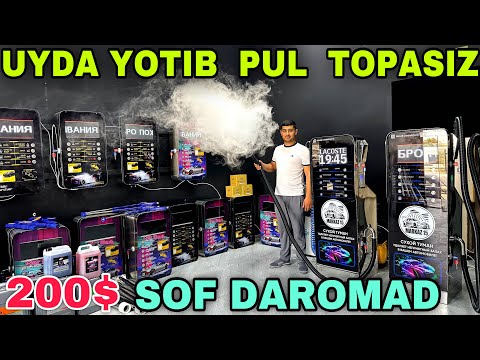Видео: Moy Sam Biznesi Boshlash Aparat Sotib Olish Даромад Клиш //Мой Сам// Апарати Ва Бизнес Бошлаш бухоро