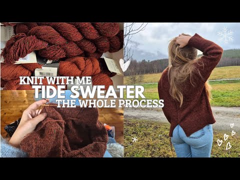 Видео: Вяжем идеальный осенний свитер // Свитер Tide от iKnitKnitwear — видеоблог проекта